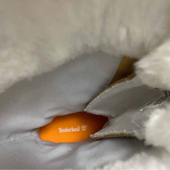 Timberland Grammercy Tall Wheat Lace-Up Fur Lined Boots - Picture 6 of 14